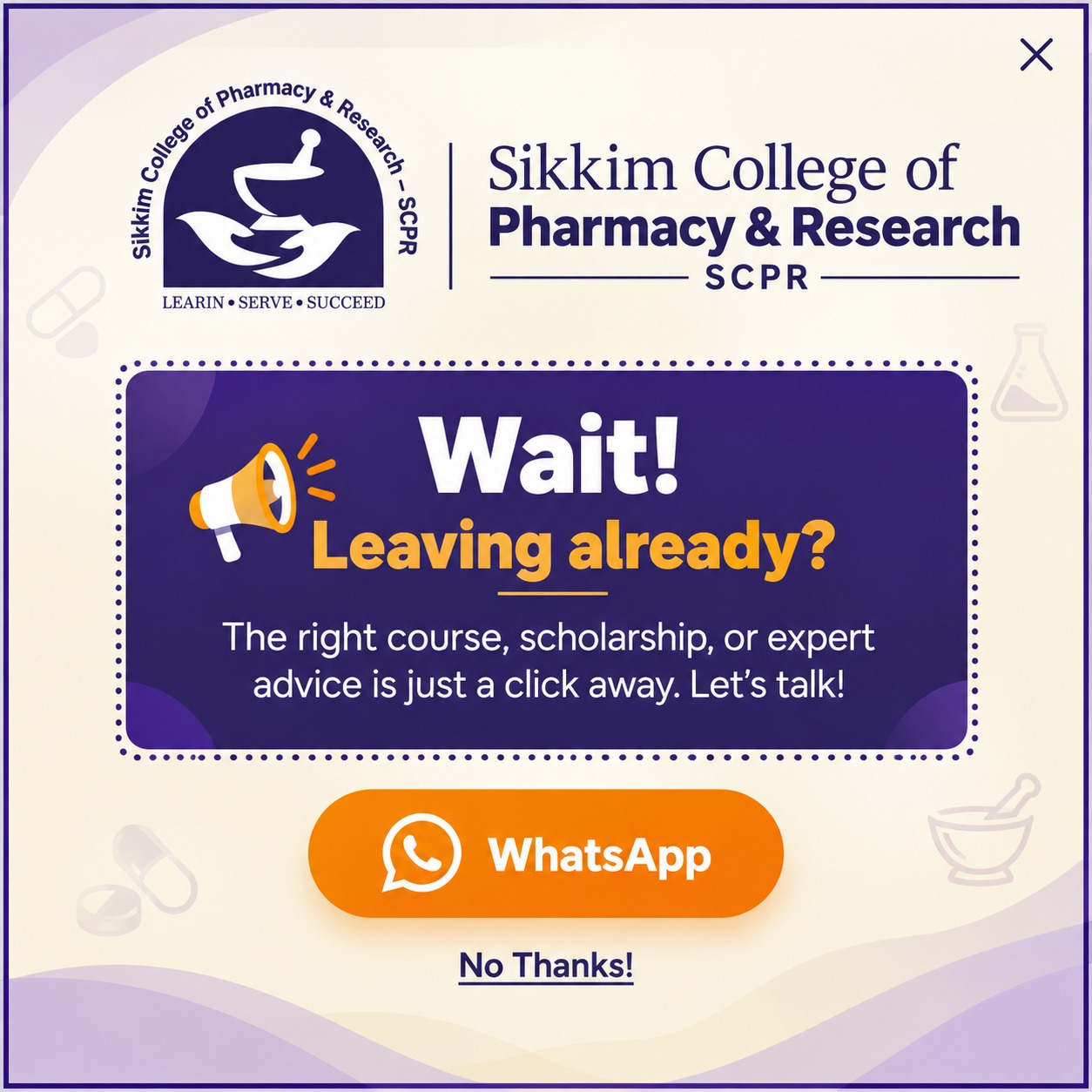 Chat with SCPR on WhatsApp